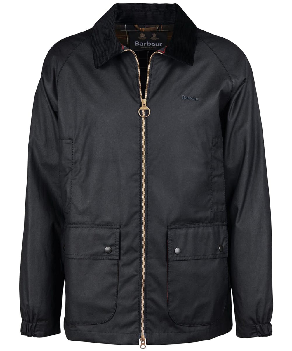 Mens navy barbour wax jacket cheap