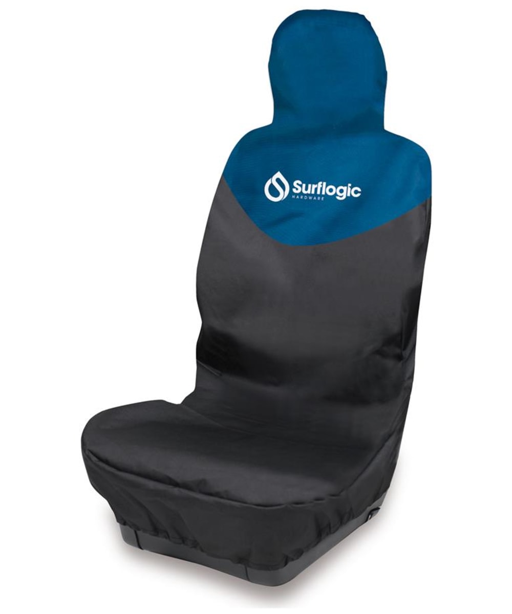 View Surflogic Tough And Water Resistant Single Car Seat Cover Black Navy One size information
