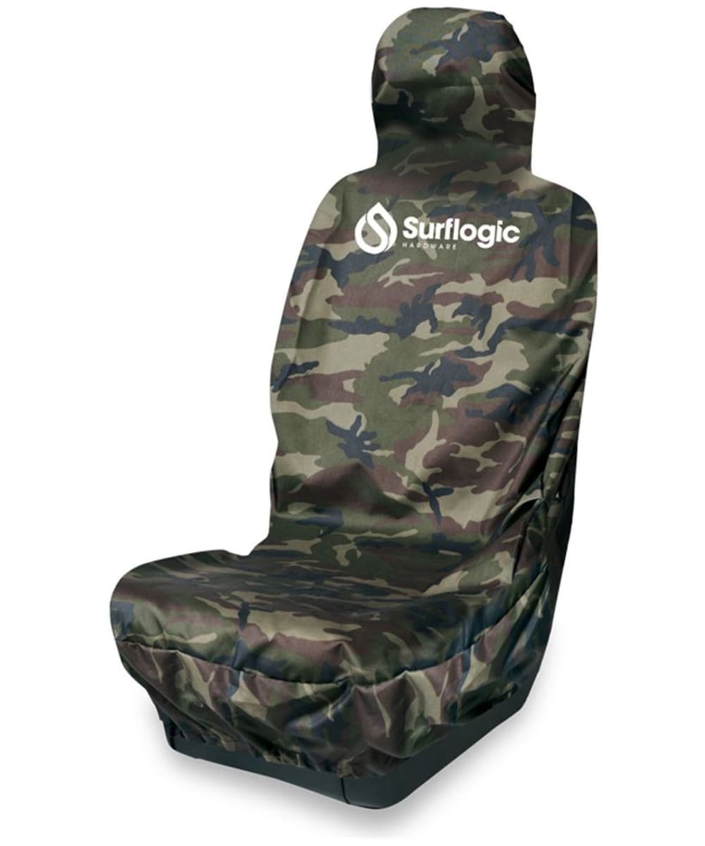 View Surflogic Tough And Water Resistant Single Car Seat Cover Camo One size information