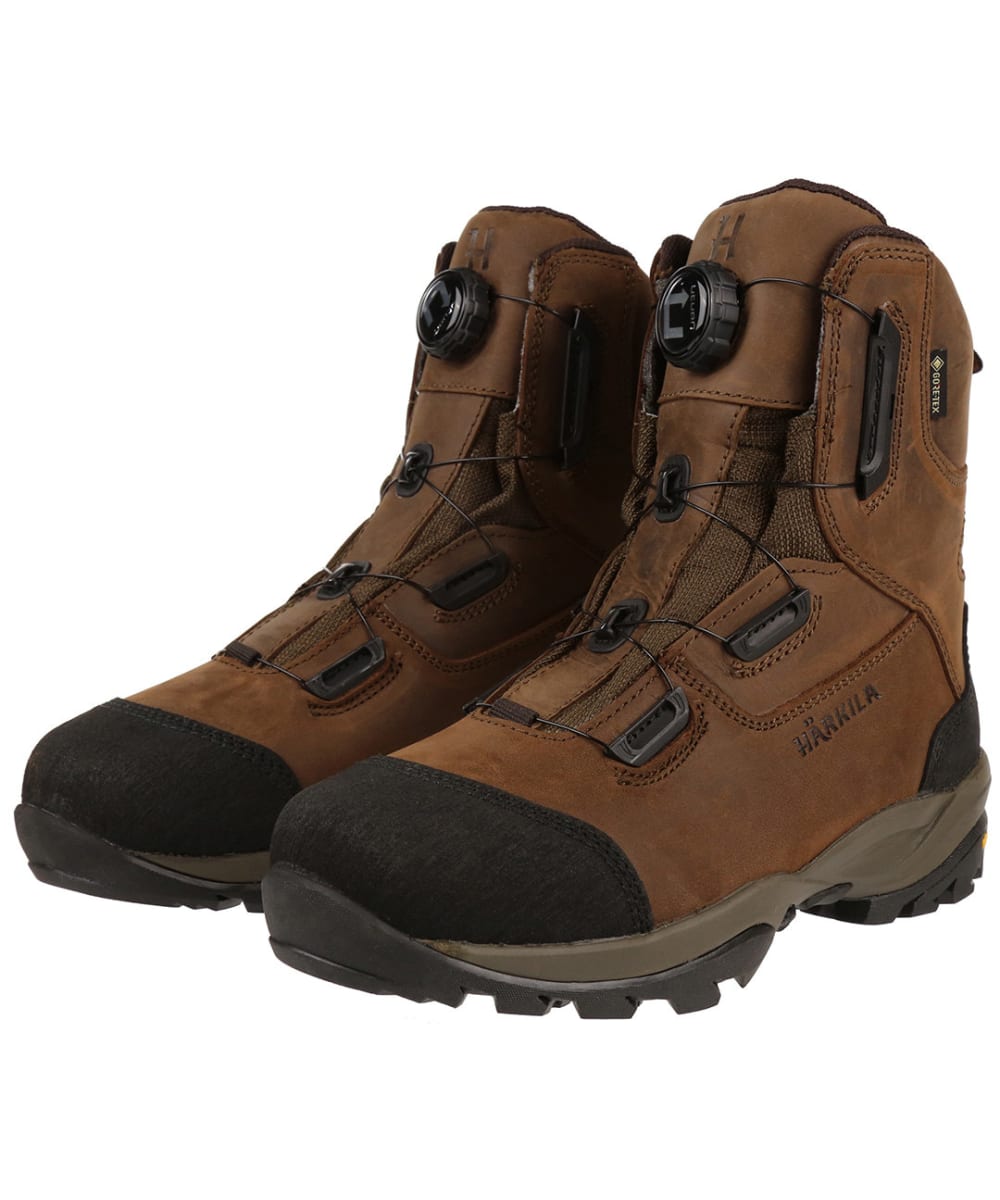 View Härkila Reidmar Mid 20 Waterproof Leather Boots Dark Brown UK 8 information