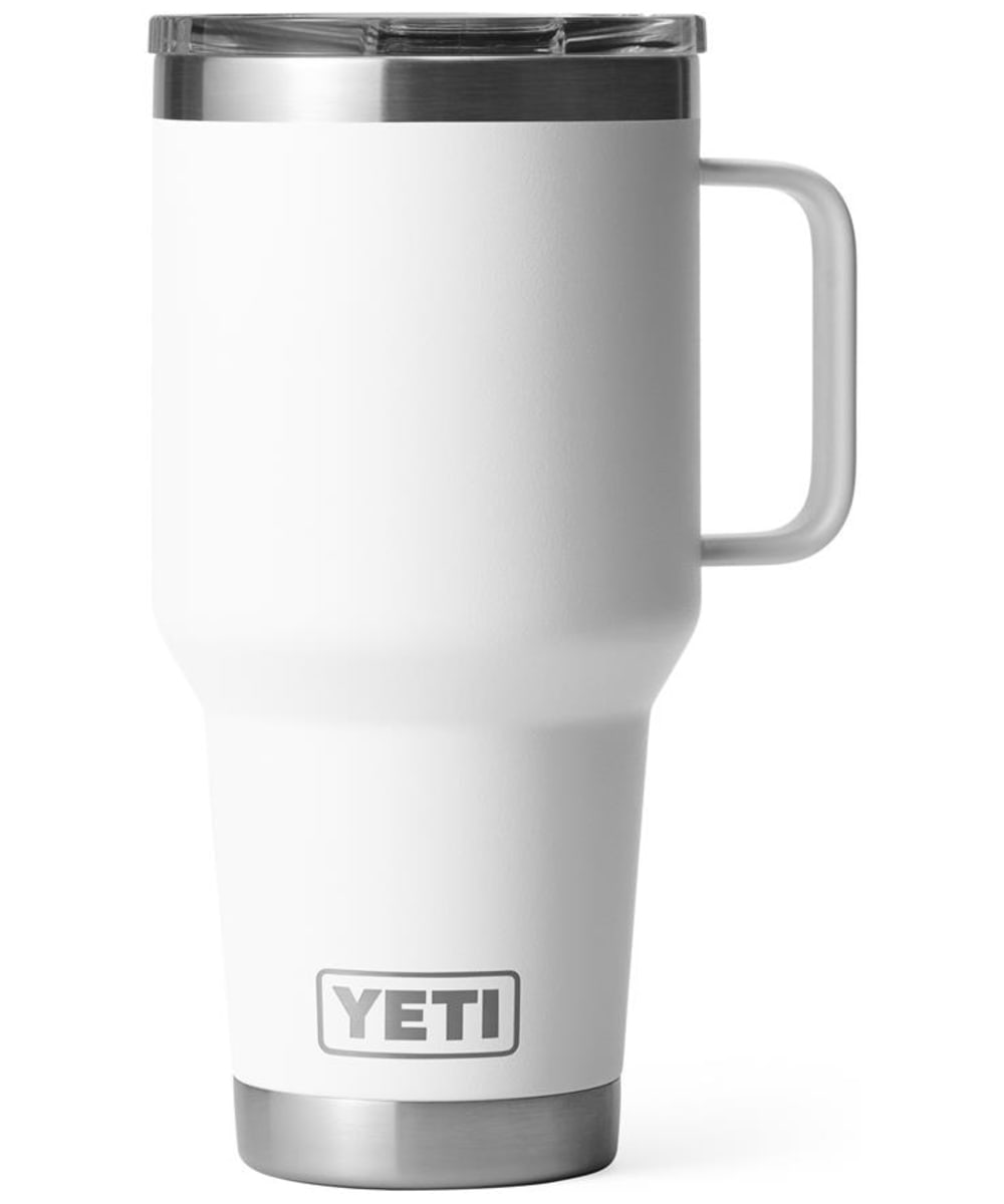 View YETI Rambler 30oz Stainless Steel Vacuum Insulated Leak Resistant Travel Mug White UK 887ml information