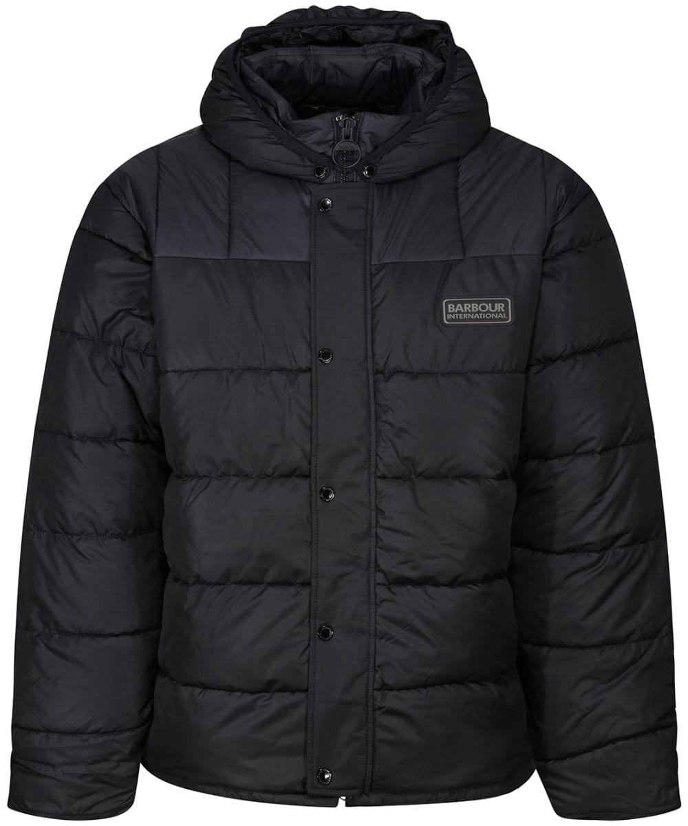 Barbour international locking quilted jacket deals