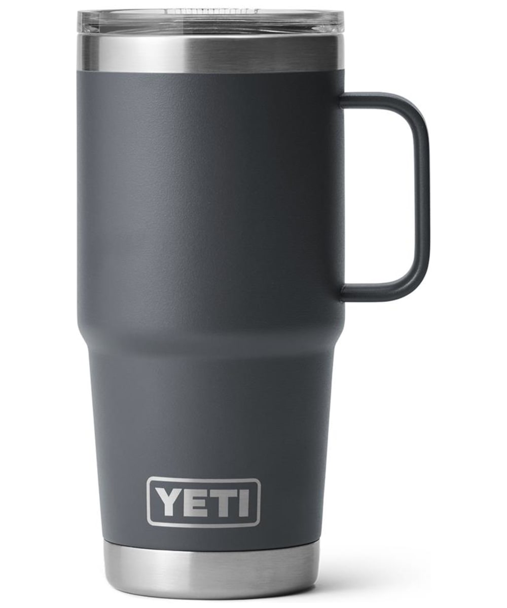 View YETI Rambler 20oz Stainless Steel Vacuum Insulated Leak Resistant Travel Mug Charcoal UK 591ml information