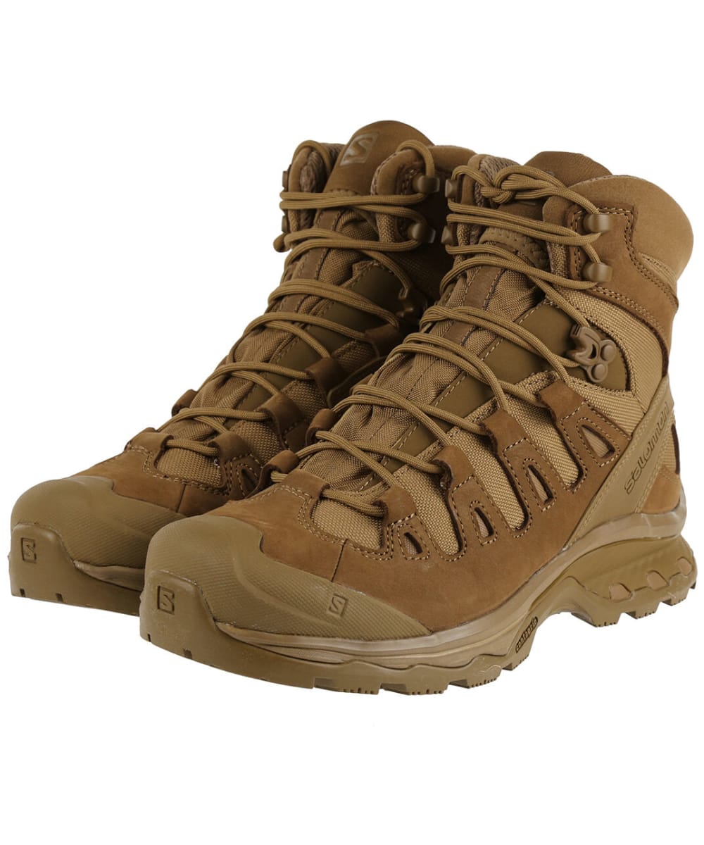View Mens Salomon Forces Quest 4D 2 Walking Boots Coyote UK 9 information
