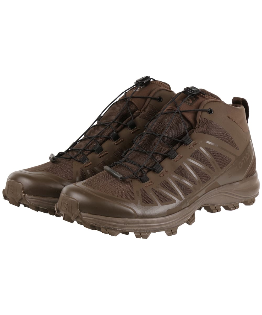 View Mens Salomon Forces Speed Assault 2 Walking Boots Earth Brown UK 12 information