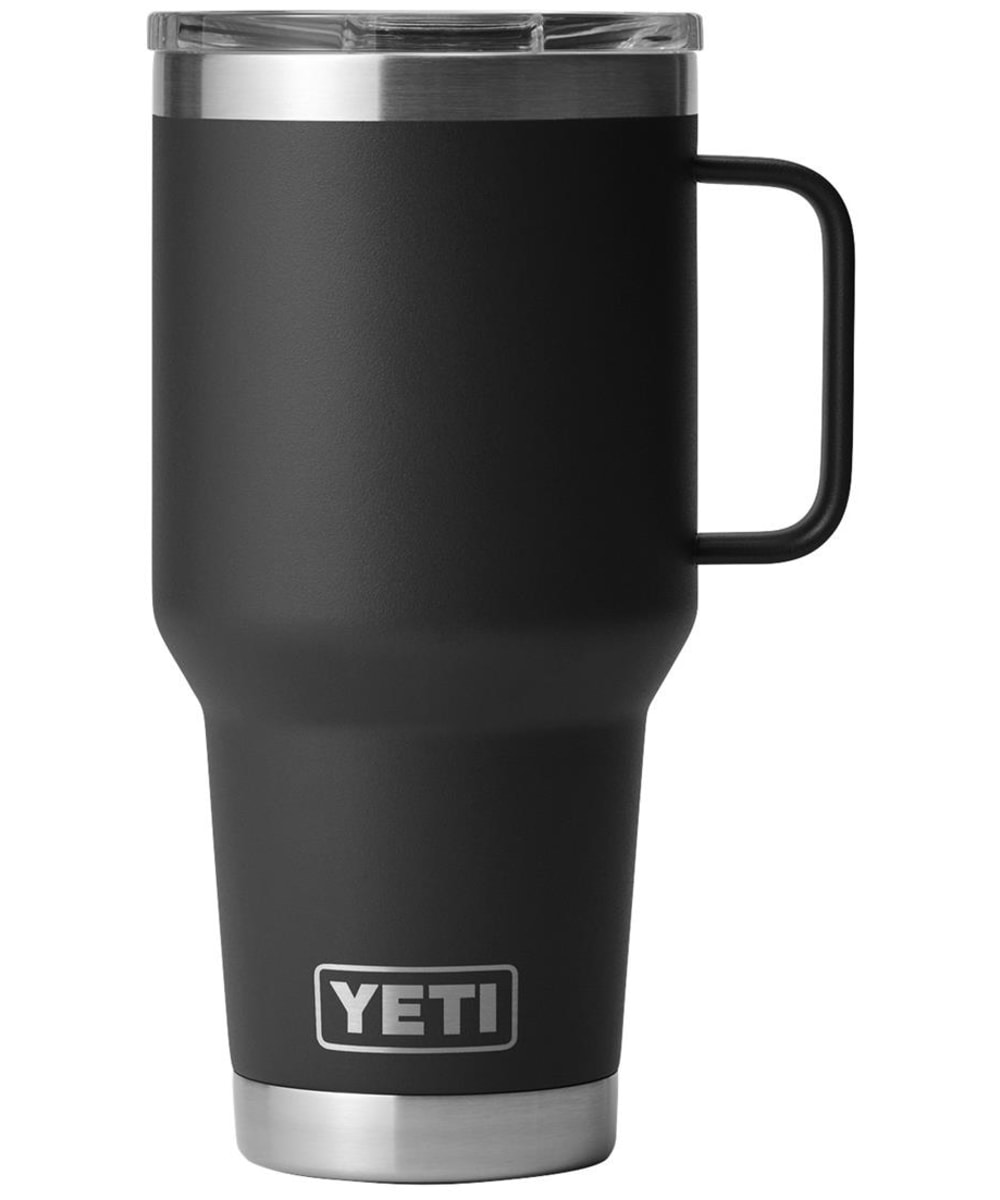 View YETI Rambler 30oz Stainless Steel Vacuum Insulated Leak Resistant Travel Mug Black UK 887ml information