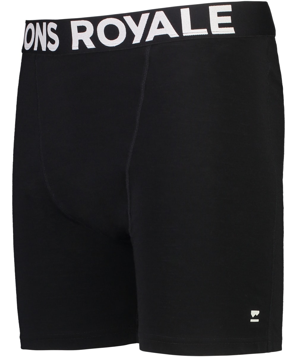View Mens Mons Royale Hold em Breathable Boxer Short Black XL information