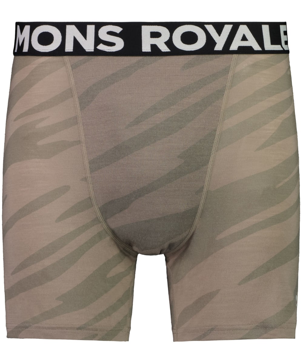 View Mens Mons Royale Hold em Breathable Boxer Short Undercover Camo L information
