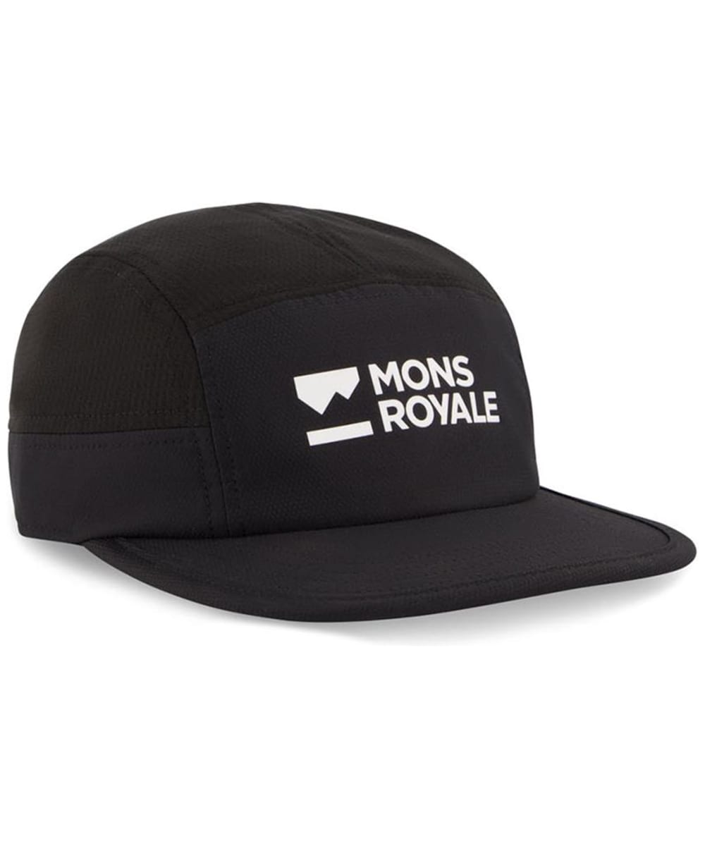 View Mons Royale Velocity Five Panel Mesh Side Panel Adjustable Trail Cap Black One size information