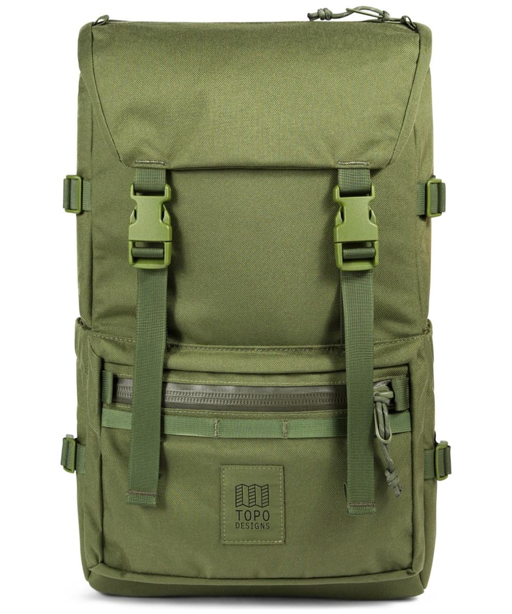 View Topo Designs Rover Pack Tech Bag with Laptop Sleeve Olive One size information