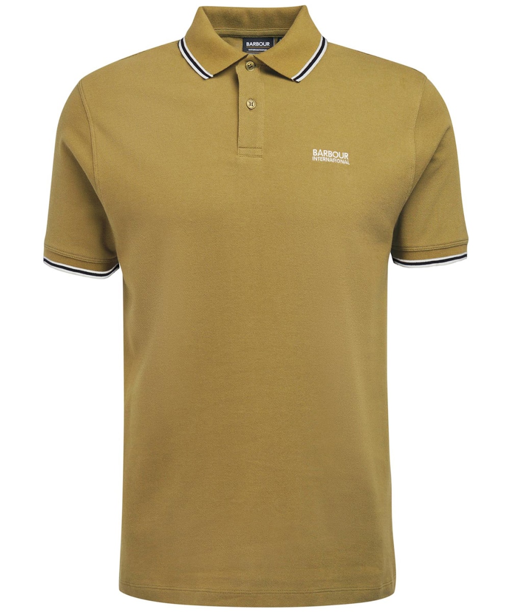 Barbour polo yellow top