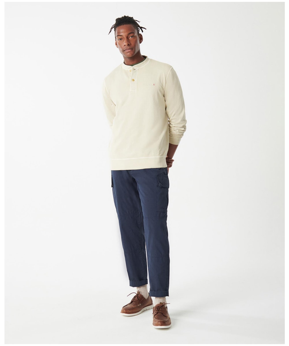 Mens henley sweater online