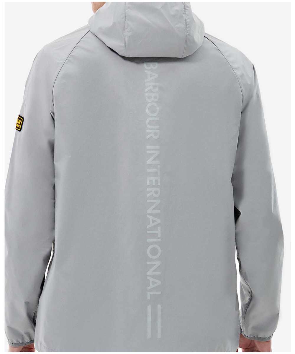 Barbour international jacket mens Silver hot sale