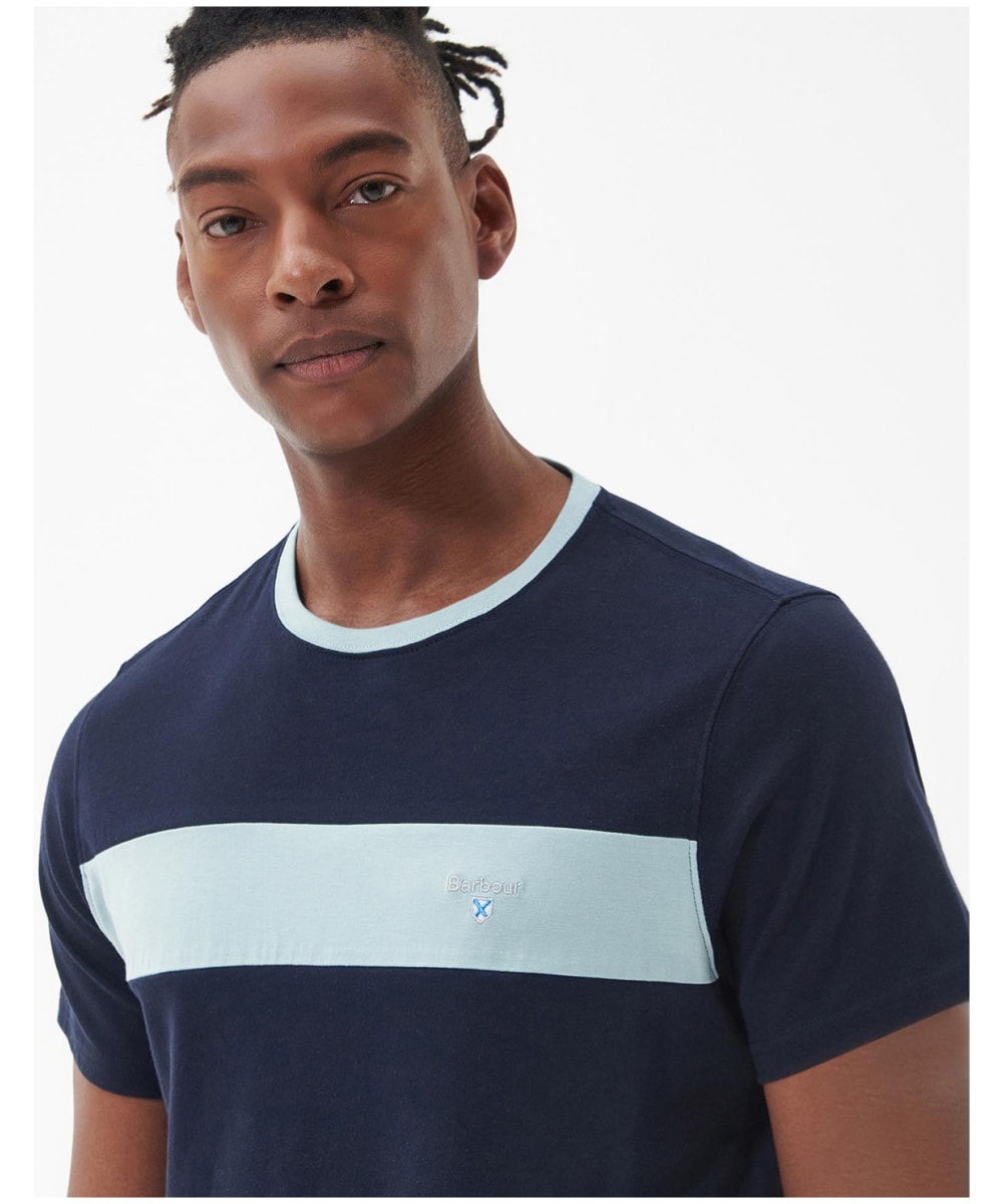 Barbour t shirt navy deals