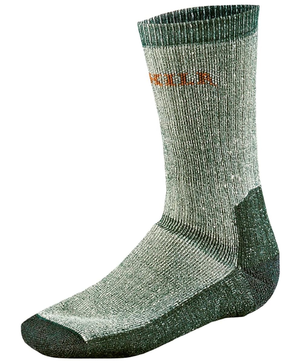 View Mens Härkila Expedition Merino Wool Socks Grey Green UK 1216 information