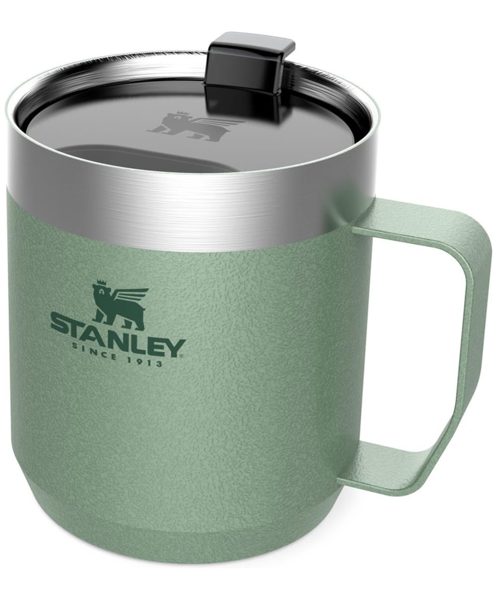 View Stanley Legendary Camp Insulated Stainless Steel Mug with Lid 035L Hammertone Green 350ml information