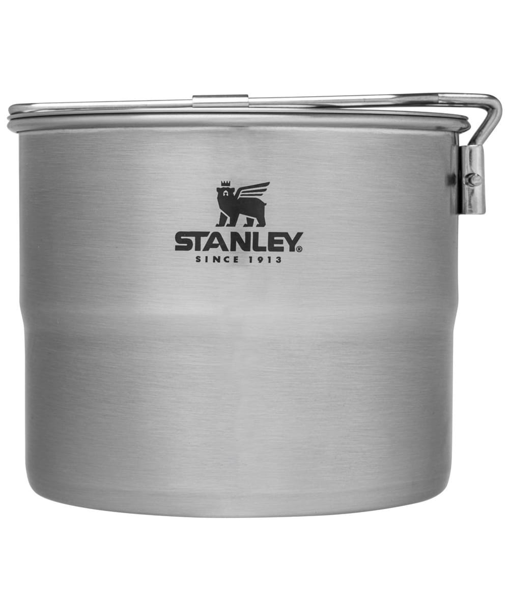 View Stanley Adventure Stainless Steel Camping Cook Set For Two 10L Stainless Steel One size information