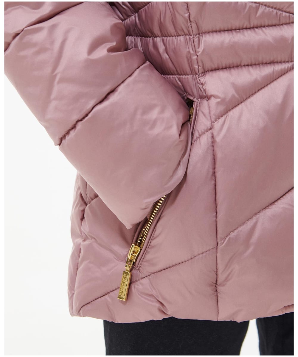 Girl s Barbour International Island Quilted Jacket 6 9yrs