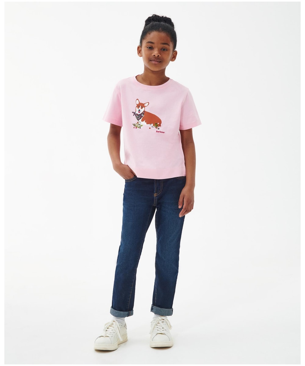 Barbour jeans Pink top