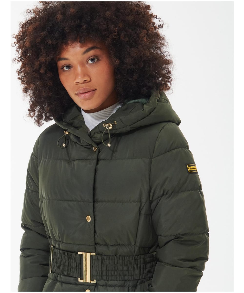 Barbour jacket womens with hood store