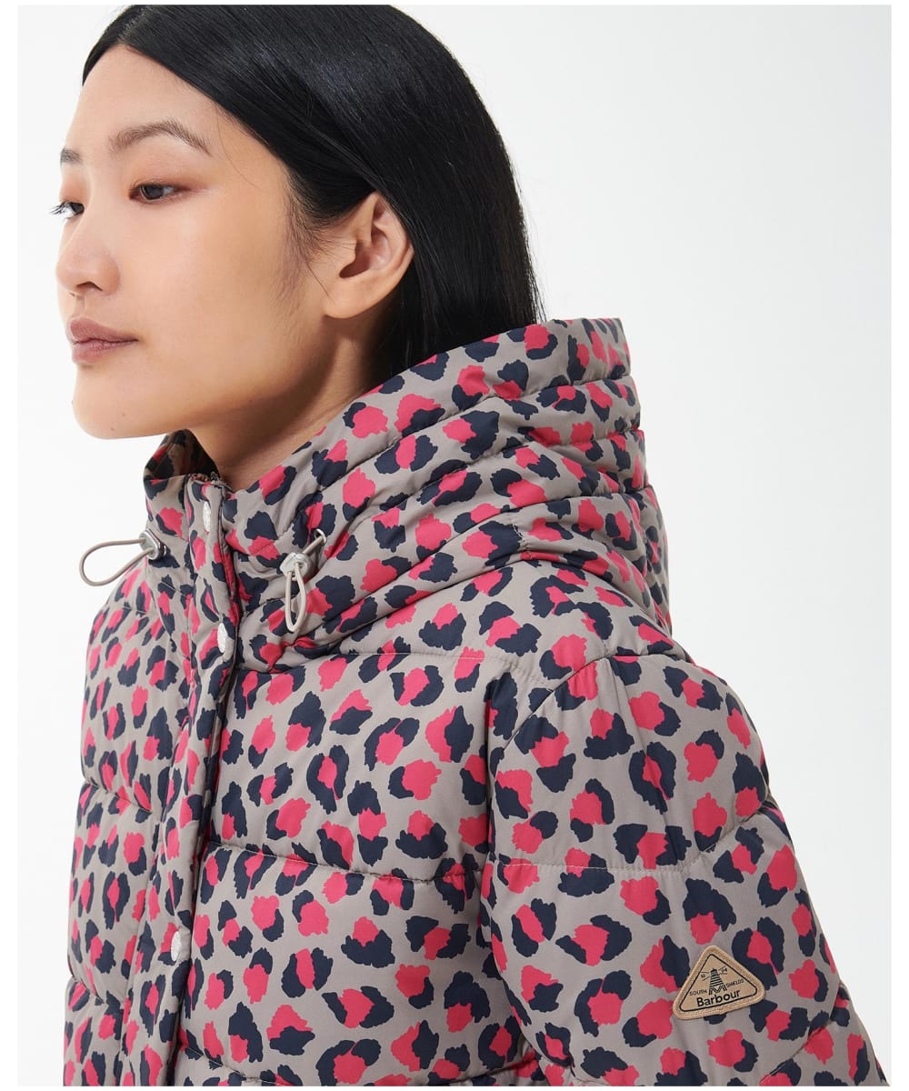Women s Barbour Printed Bracken Quilted Jacket