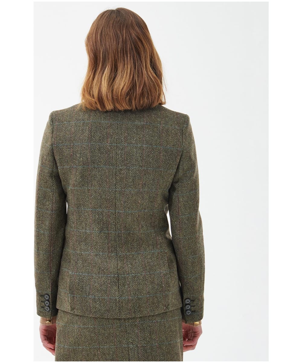 Barbour tweed jacket womens hot sale