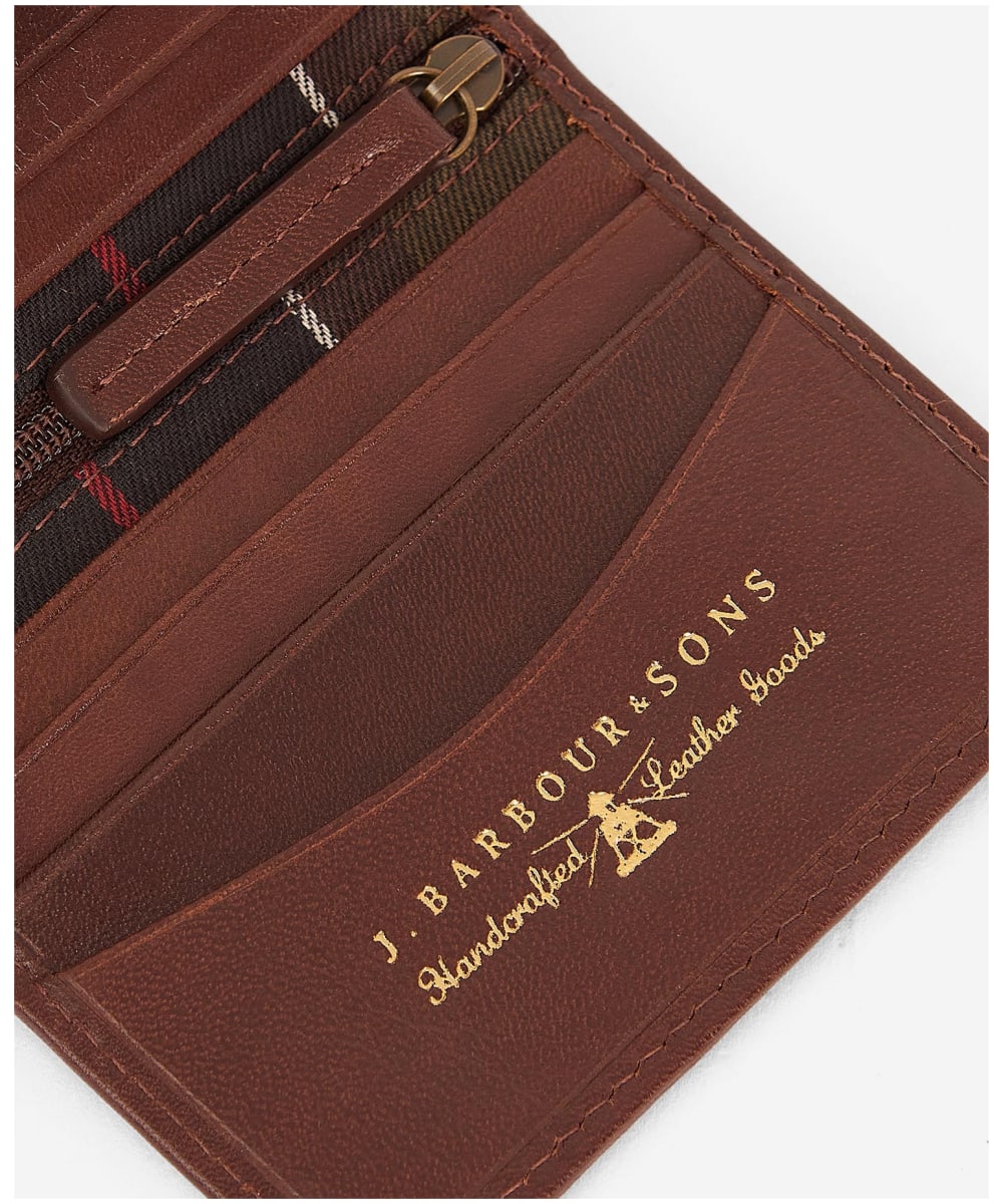 Men s Barbour Colwell Small Leather Wallet