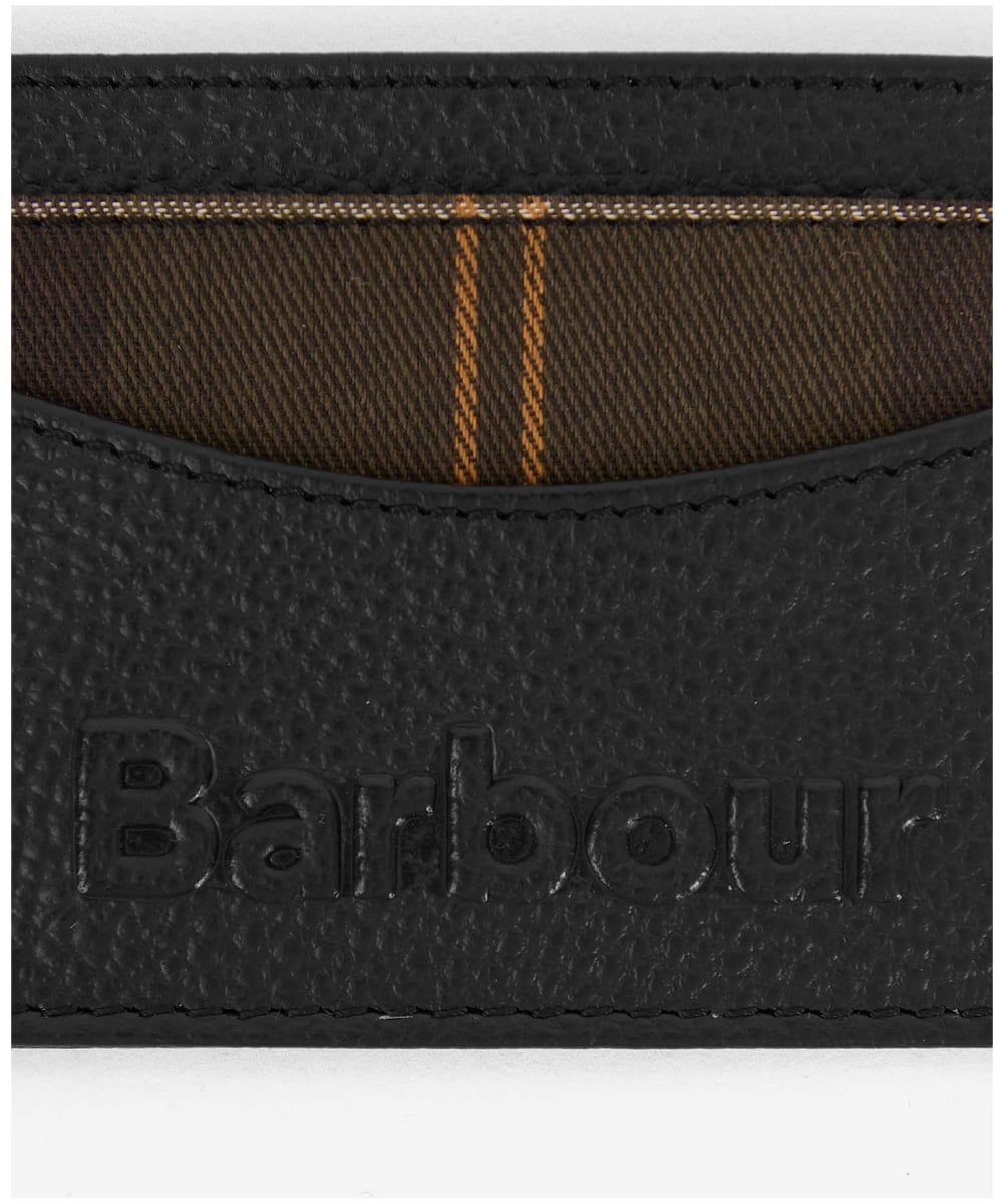 Men s Barbour Debossed Logo Card Holder