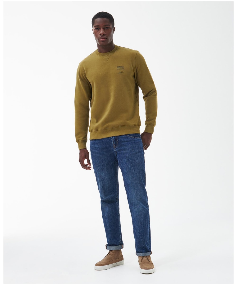Barbour jeans on sale mens yellow