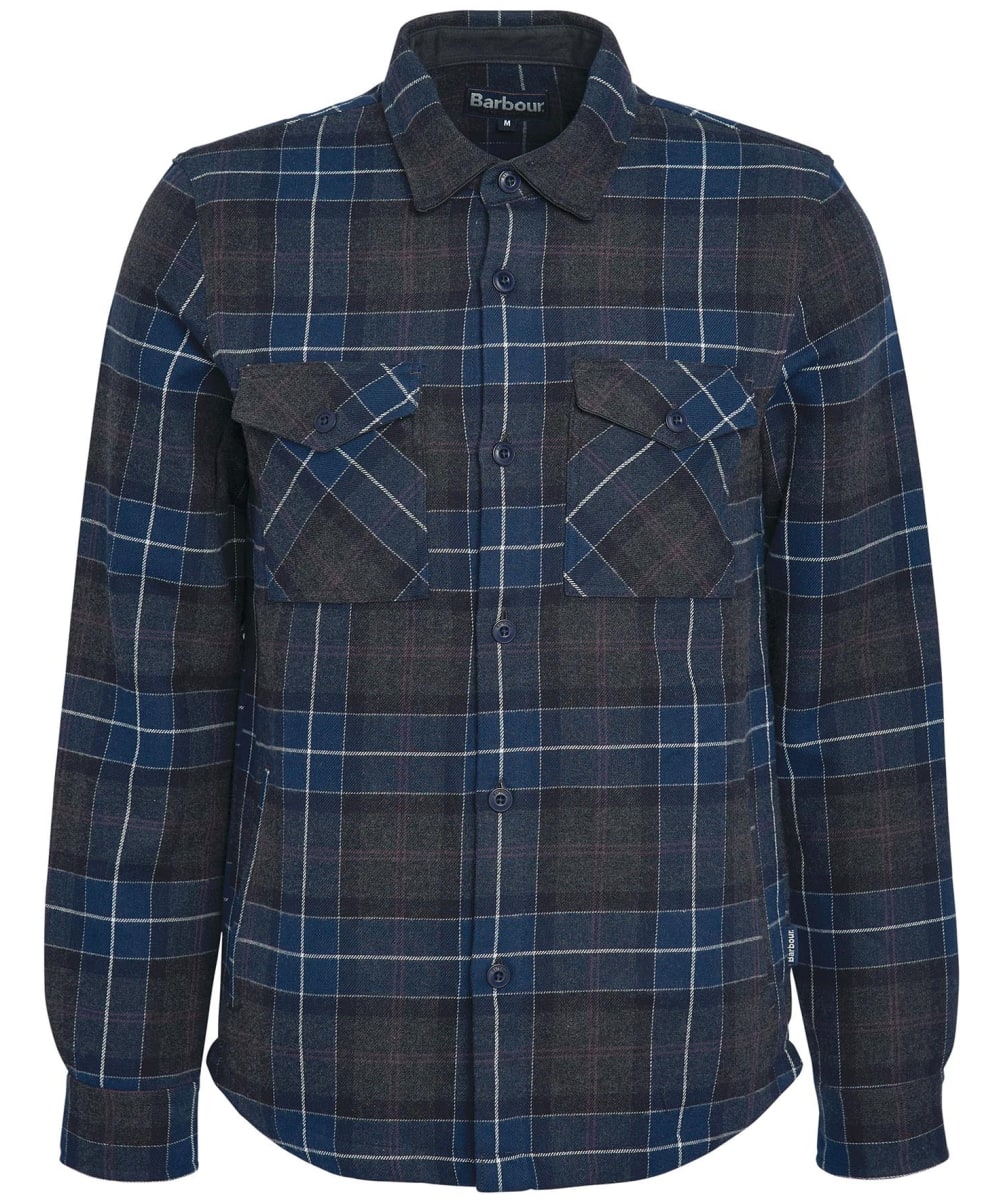Barbour flannel shirt shop sale