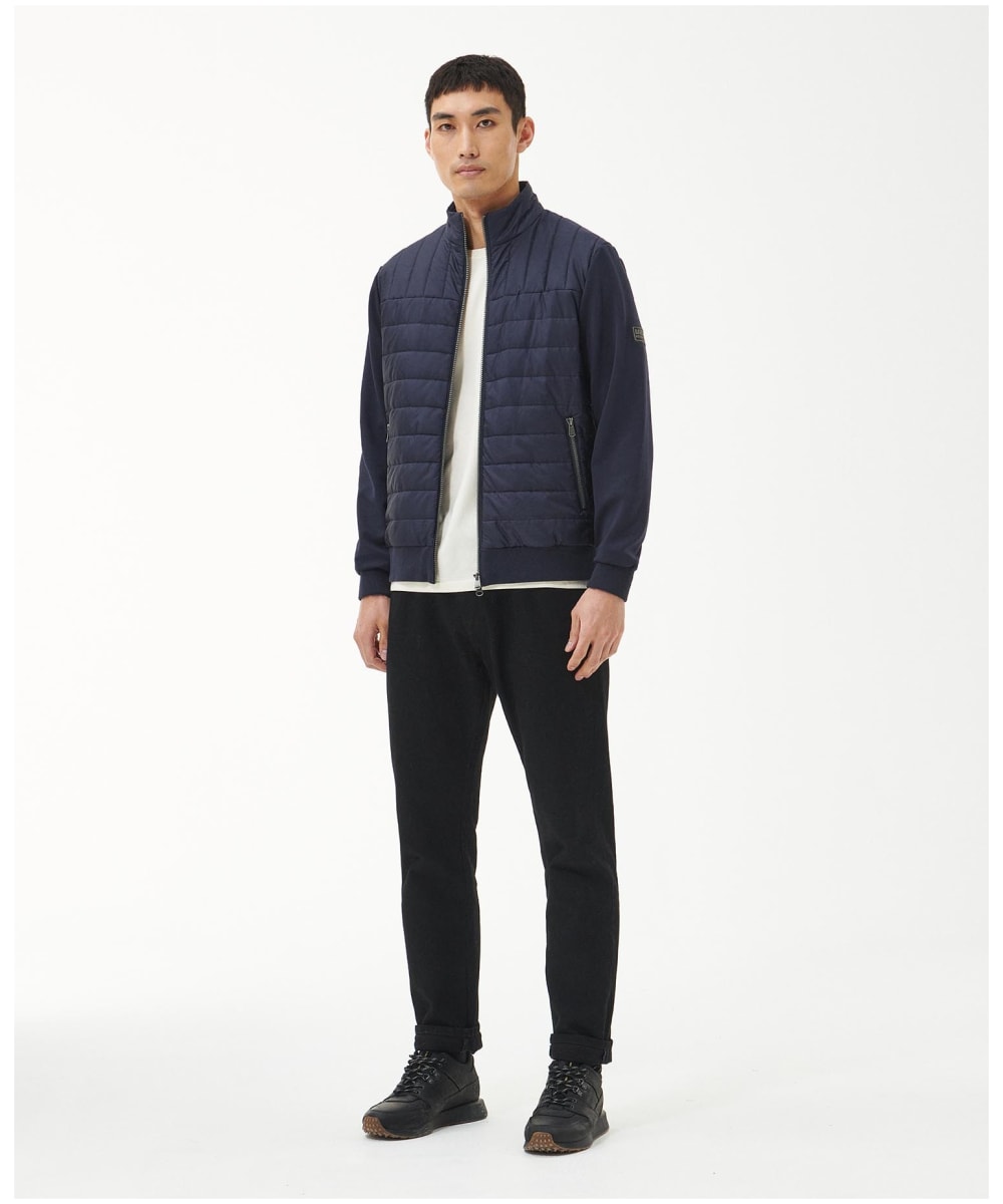 Quilted sweatshirt discount men's