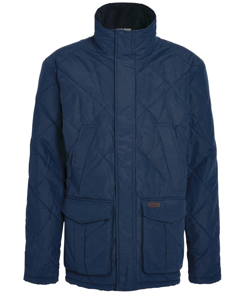 Barbour quilted jacket mens navy deals