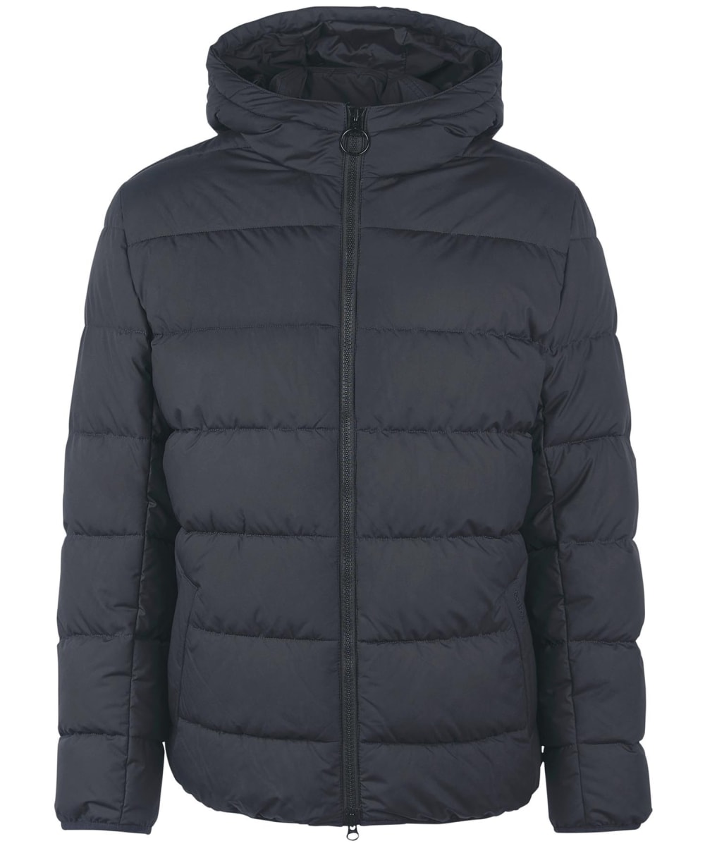 Barbour quilted best sale hooded jacket men's