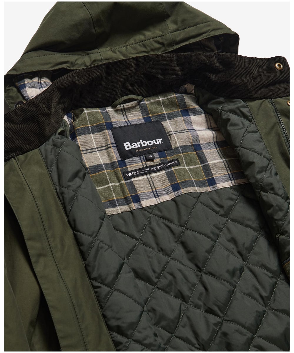 Barbour hooded jacket mens deals
