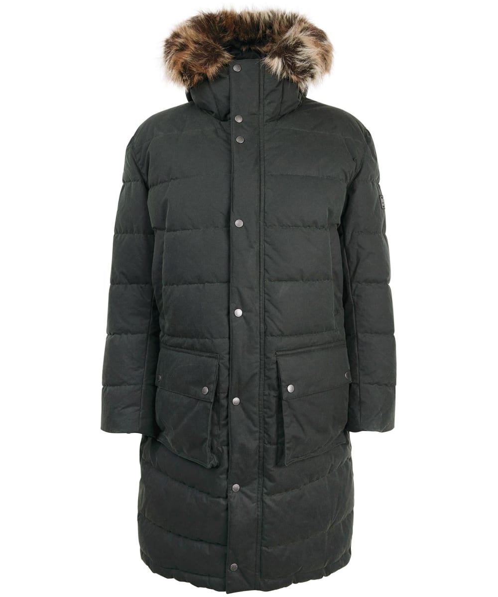 Barbour mablethorpe waxed cotton parka jacket hot sale
