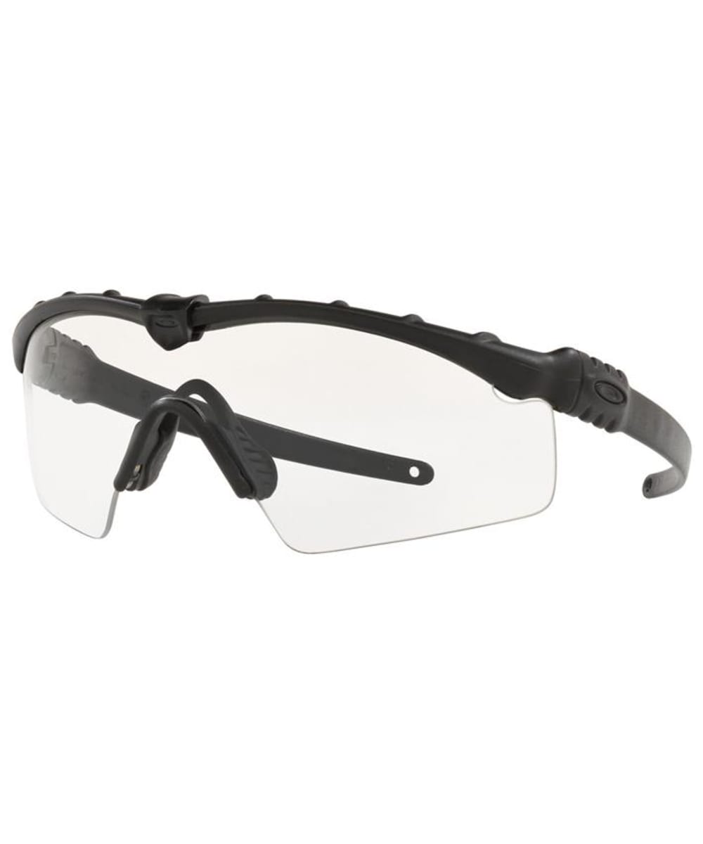 View Oakley Standard Issue Ballistic Medium Frame 30 Sunglasses Black Clear One size information