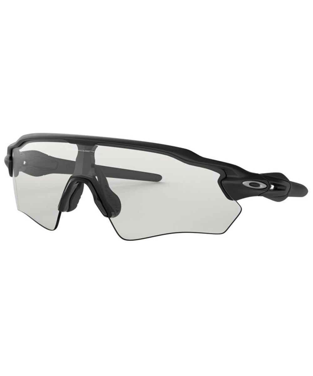 View Oakley Standard Issue Radar EV Path Sunglasses Matte Black Clear One size information