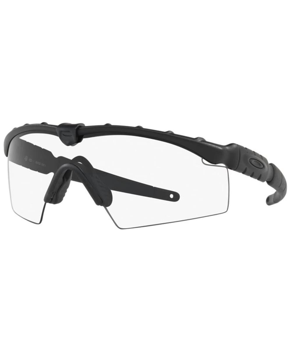 View Oakley Ballistic M Frame 20 AntiFog Glasses Matte Black Clear One size information