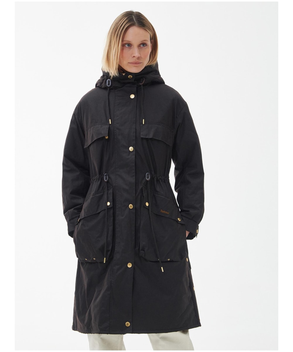Barbour parka coat womens deals