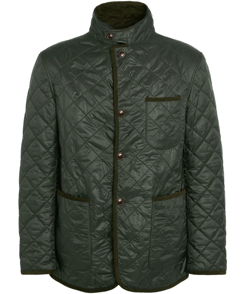 Barbour green jacket shop mens