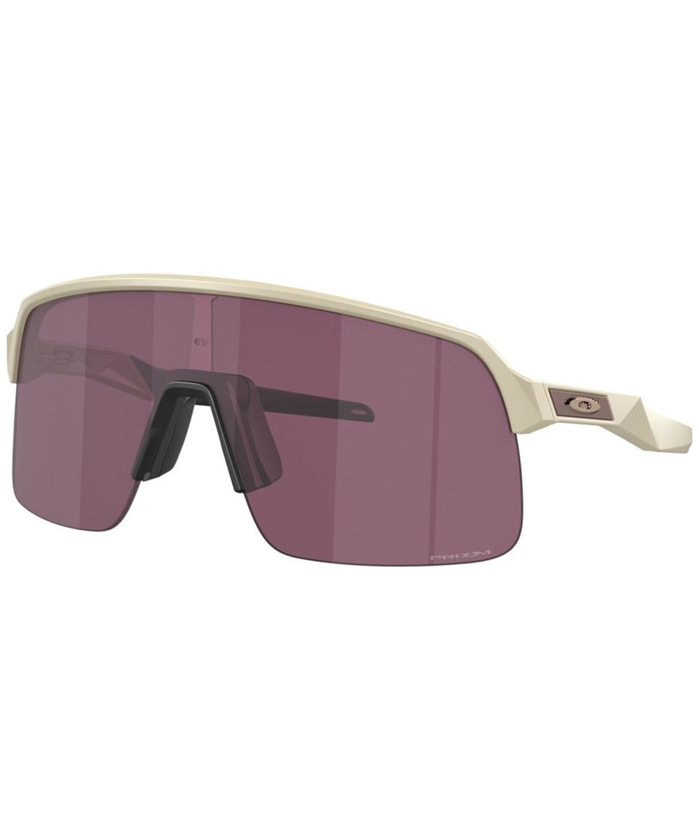 View Oakley Sutro Lite Sunglasses Prizm Road Black Lens Matte Sand One size information