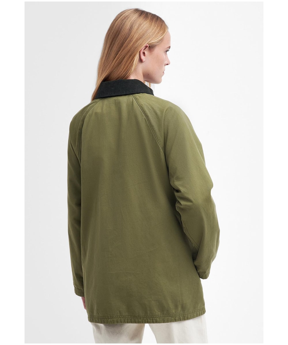 Barbour casual jacket womens Brown top