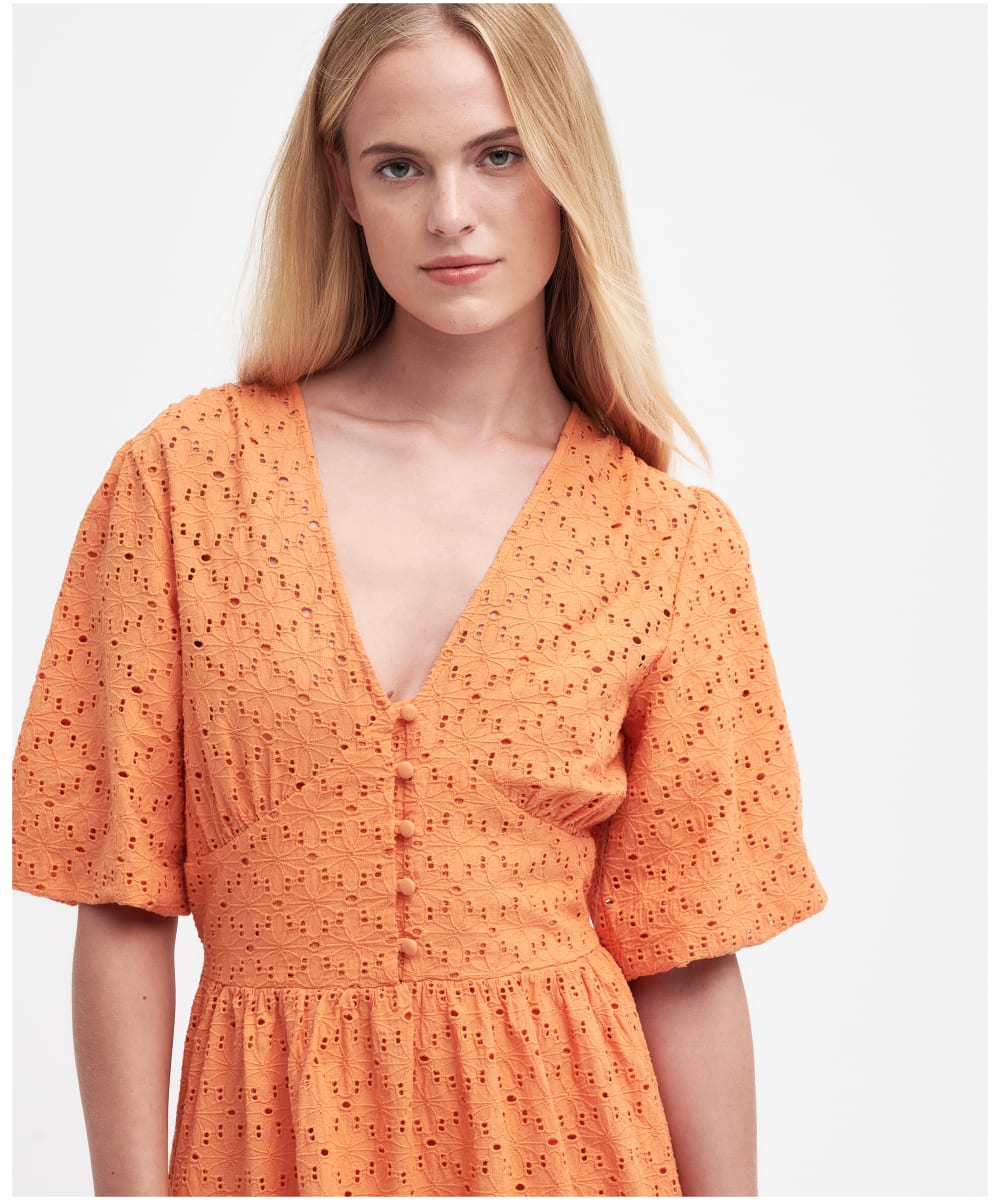 Barbour dress 2025 Orange