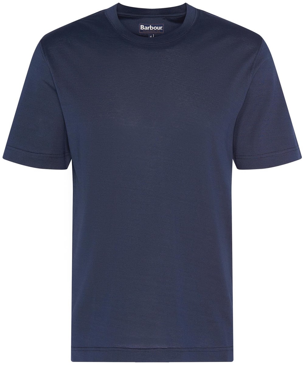 Men s Barbour Mercerised Short Sleeve Cotton T Shirt