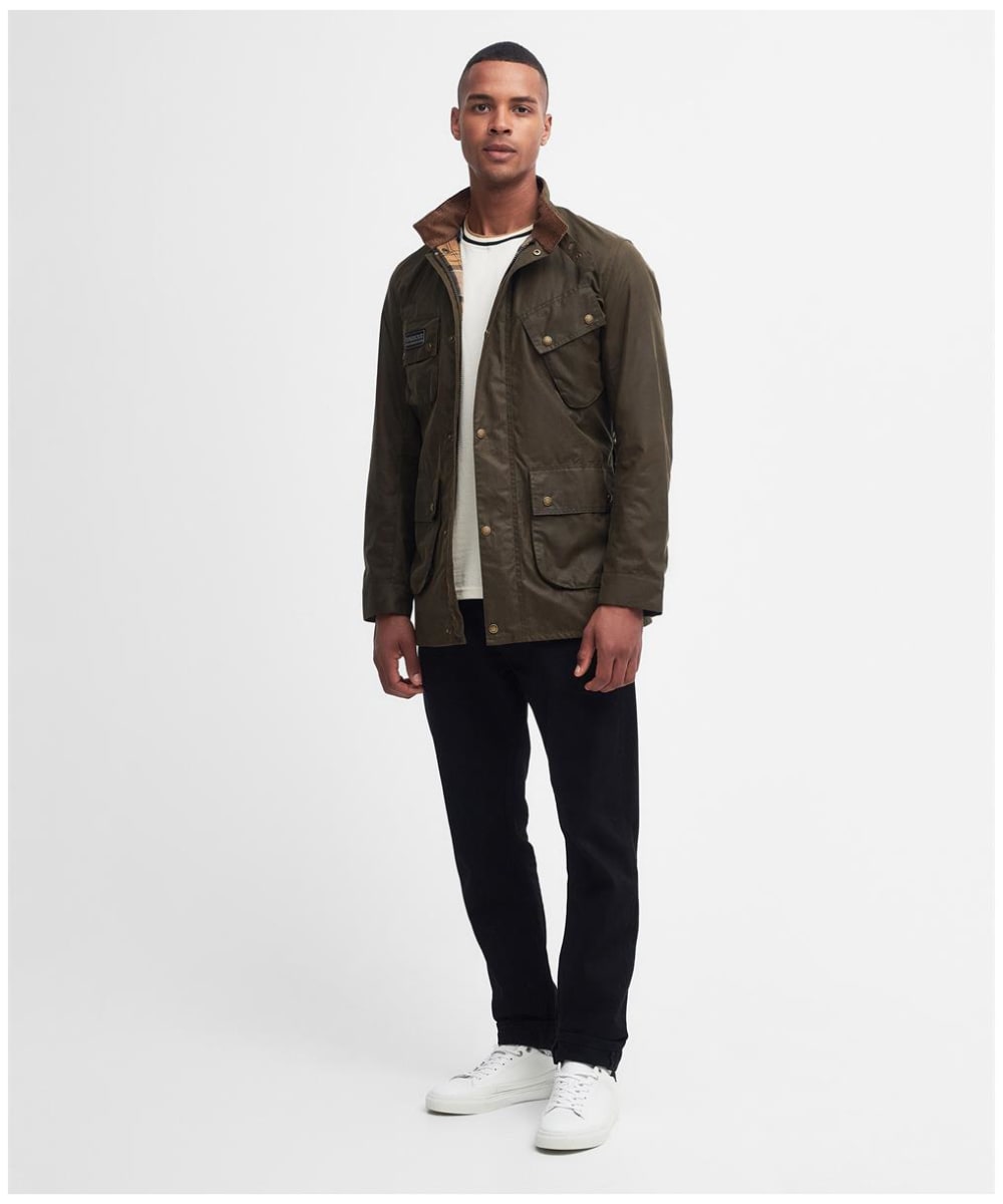 Barbour slim international new arrivals waxed jacket