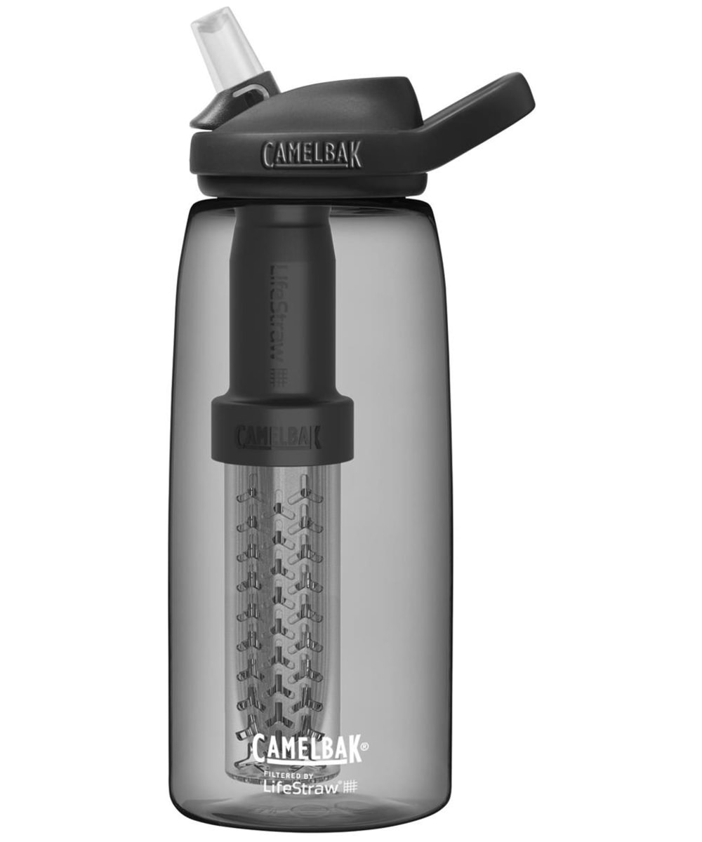 View Camelbak Eddy Water Bottle Filtered By LifeStraw 32OZ Charcoal One size information