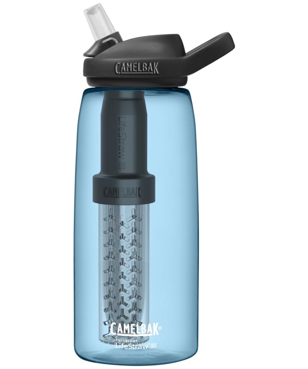 View Camelbak Eddy Water Bottle Filtered By LifeStraw 32OZ True Blue One size information
