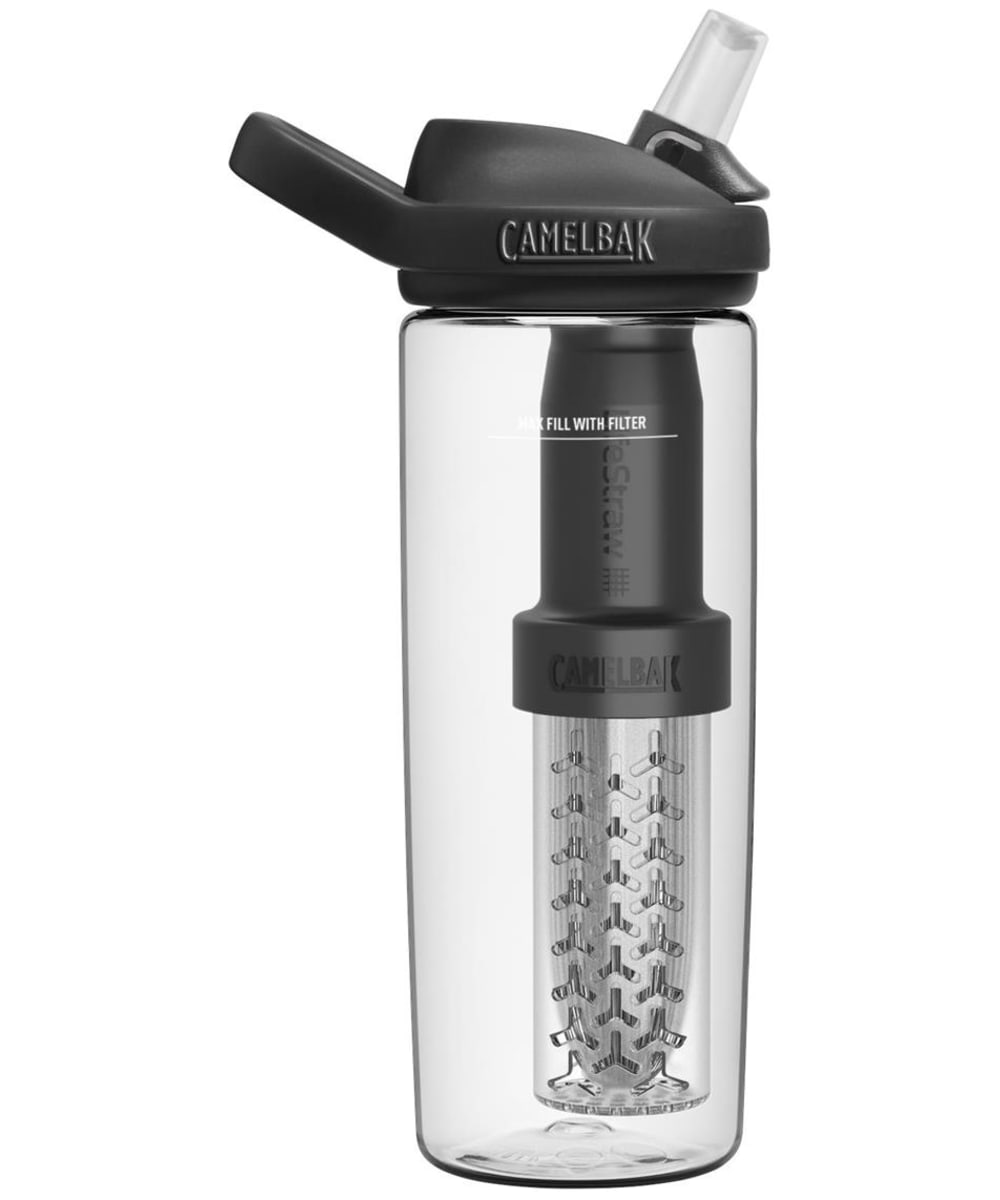View Camelbak Eddy Water Bottle Filtered By LifeStraw 20oz Clear 20 OZ information