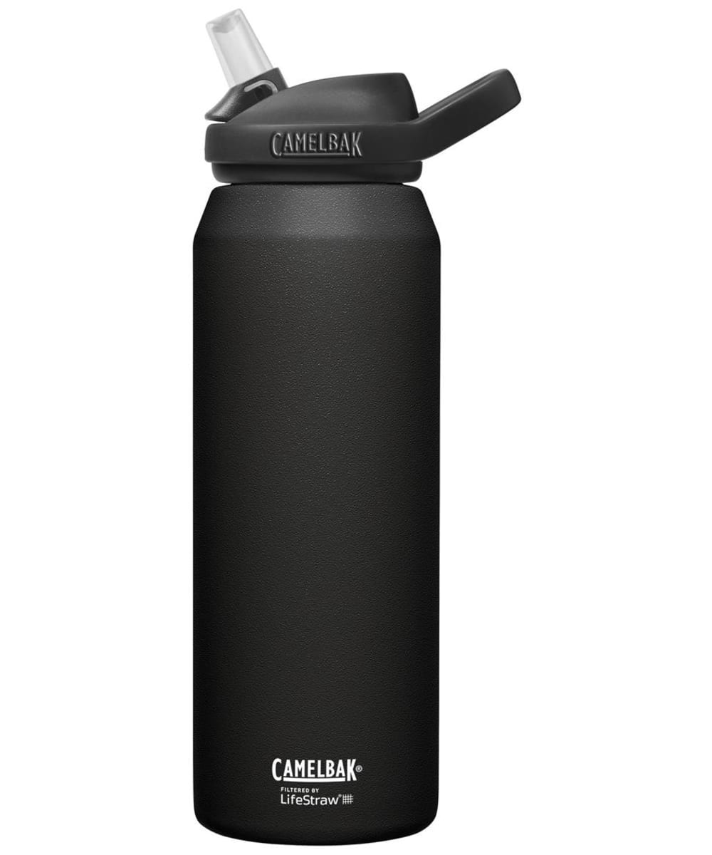 View Camelbak Eddy Vacuum Insulated Stainless Steel Bottle Filtered By LifeStraw 32oz Black 32 OZ information
