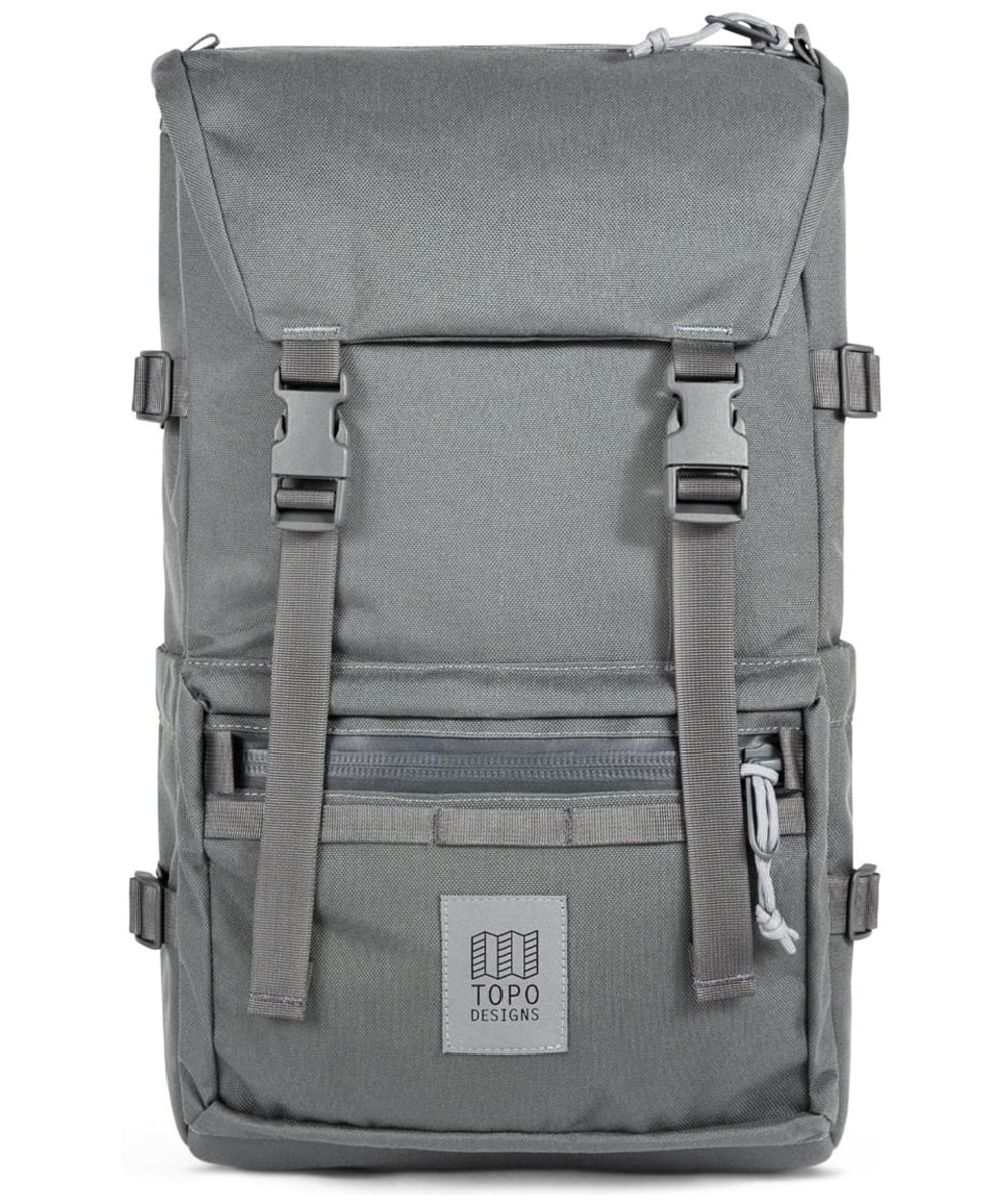 View Topo Designs Rover Pack Tech Bag with Laptop Sleeve Charcoal One size information